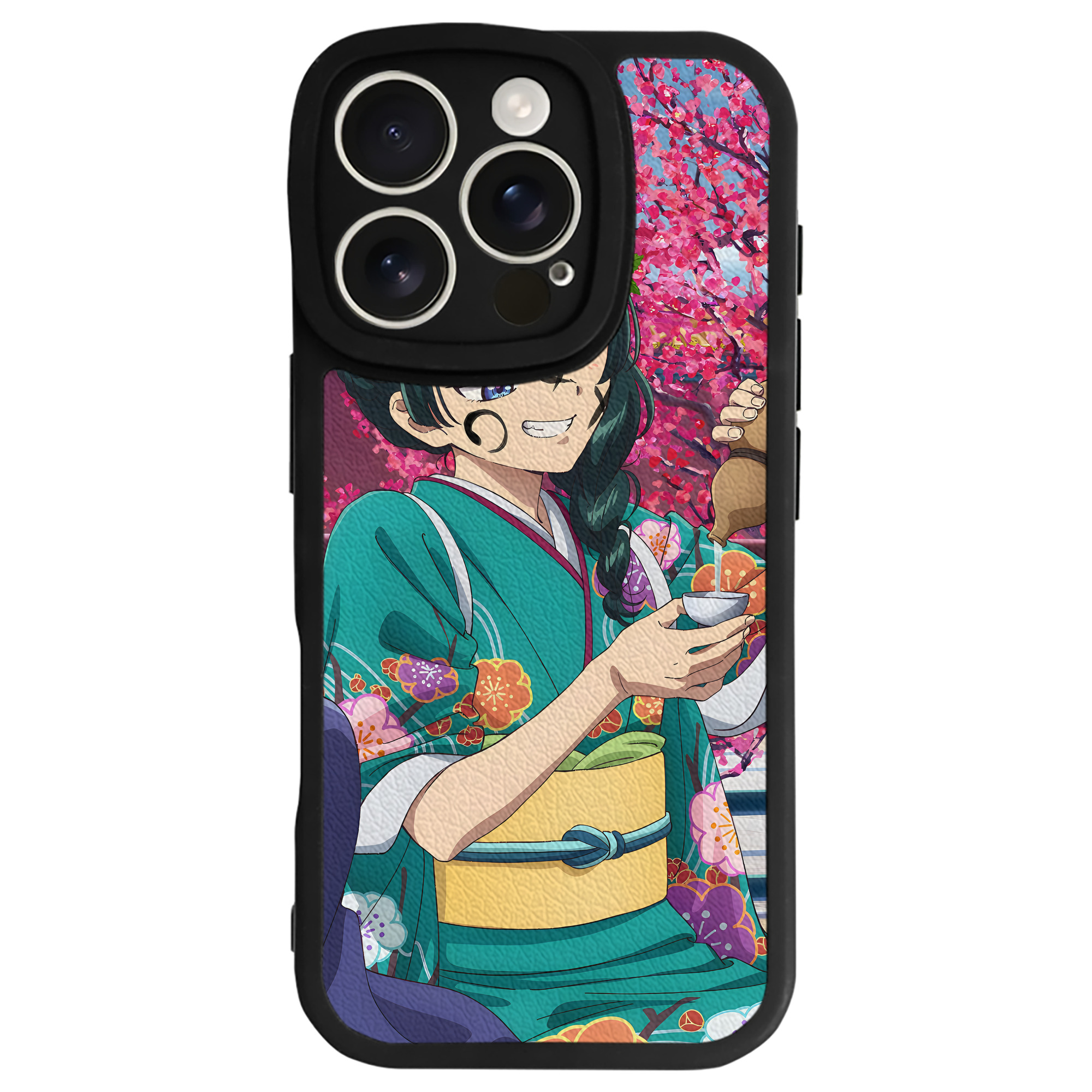 （画像用） 薬屋のひとりごと The Apothecary Diaries 【iPhone 16シリーズ対応】シリコンスマホケース（レザー調） 材質：シリコン